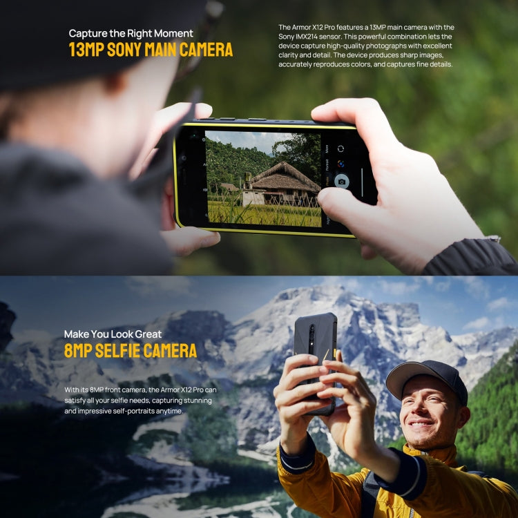 Ulefone Armor X12 Pro Rugged Phone IP68 IP69K 5.45Inch 4GB