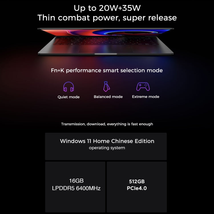Xiaomi RedmiBook 14 Inch Laptop Ryzen 7 6800H 16GB+512GB