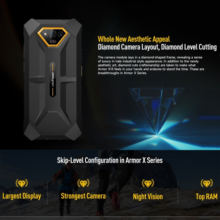 Ulefone Armor X13 Rugged Smartphone 6GB+64GB 6.52-inch 4G