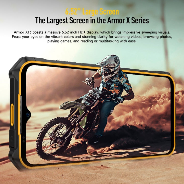 Ulefone Armor X13 Rugged Smartphone 6GB+64GB 6.52-inch 4G