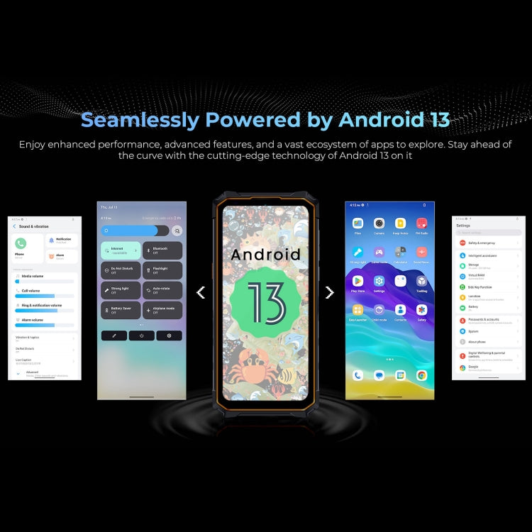 HOTWAV CYBER 13 Pro Rugged Smartphone 12GB+256GB 10800mAh