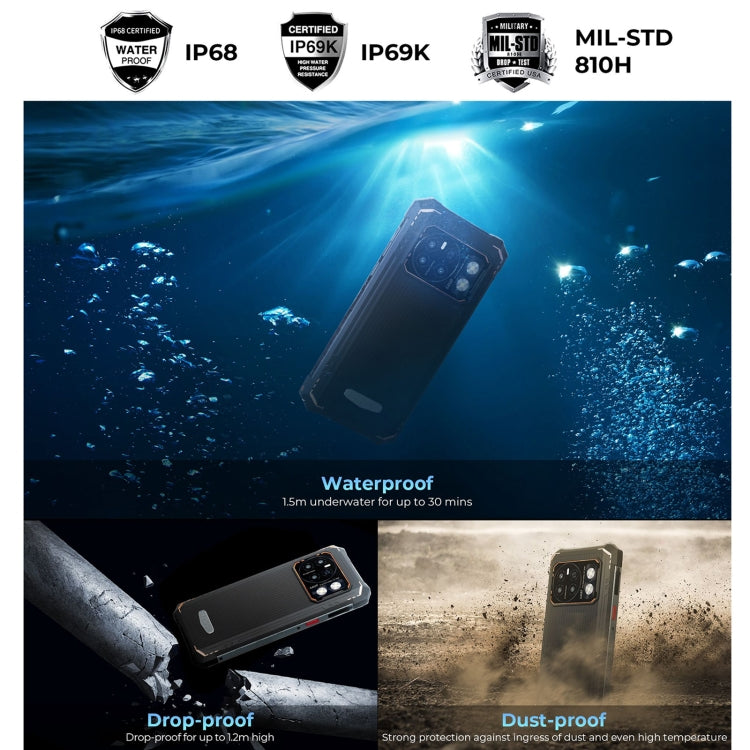 HOTWAV CYBER 13 Pro Rugged Smartphone 12GB+256GB 10800mAh