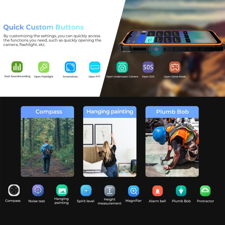 HOTWAV CYBER 13 Pro Rugged Smartphone 12GB+256GB 10800mAh