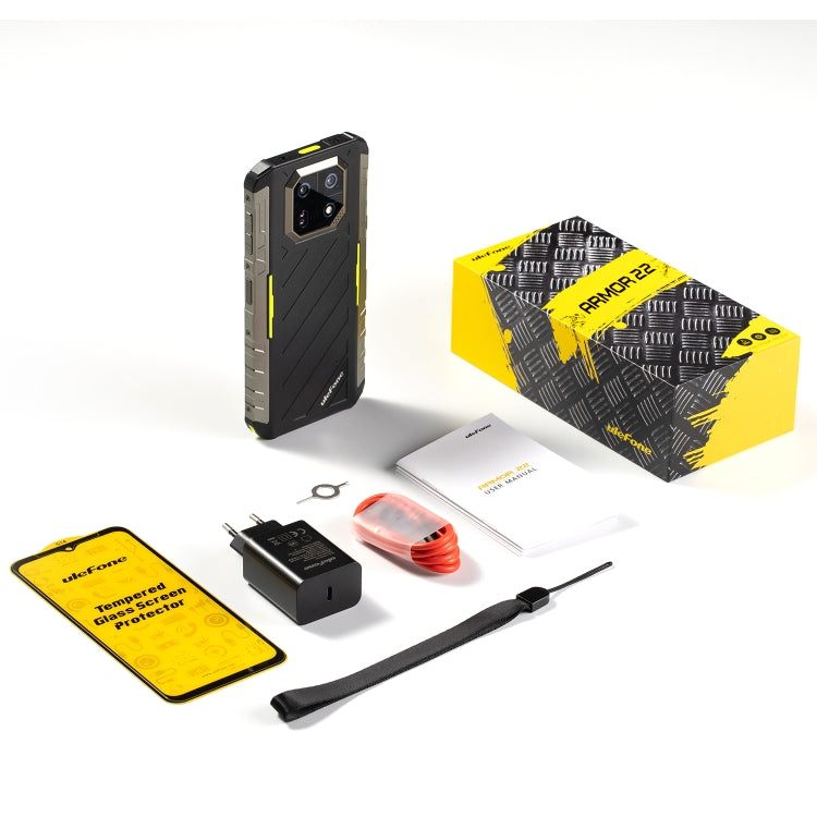 Ulefone Armor 22 Rugged Smartphone 8GB+128GB IP68 IP69K