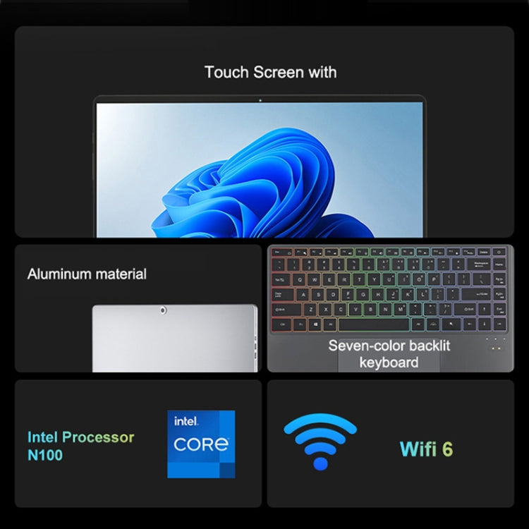 Pipo W14 Tablet 14.1 Pulgadas Windows 11 Intel N100 16GB