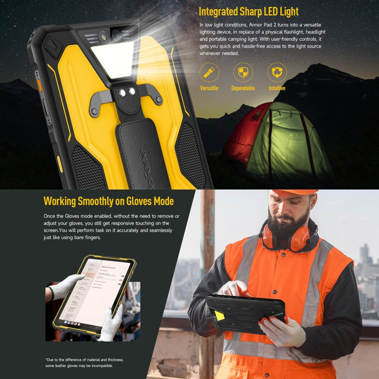Ulefone Armor Pad 2 Tablet 11 Inch 16GB+256GB Android 13