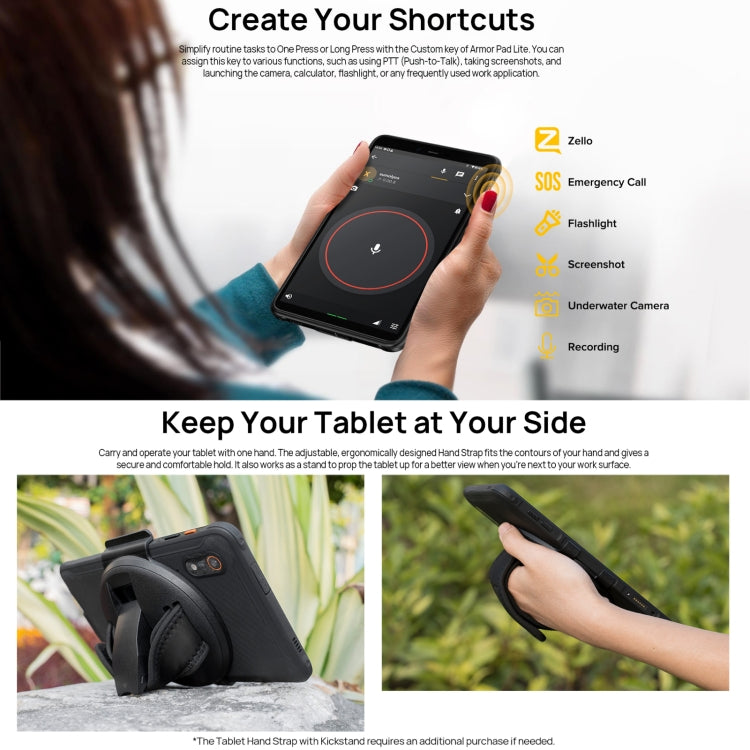 Ulefone Armor Pad Lite Tablet 8.0-inch Android 13 3GB+32GB