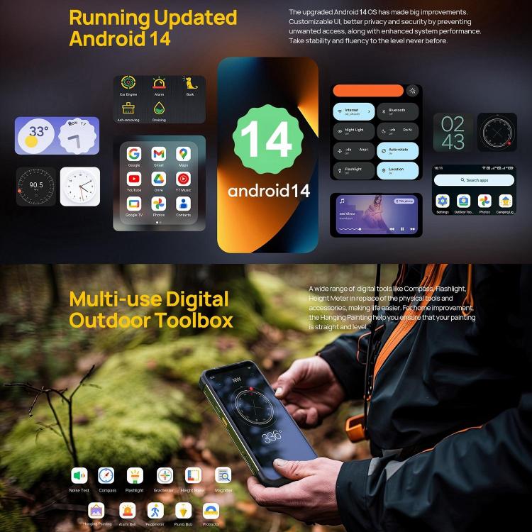 Ulefone Armor 24 Rugged Smartphone 12GB+256GB 22000mAh