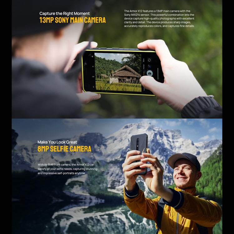 Ulefone Armor X12 Rugged Smartphone 5.45in 3GB+32GB 4G NFC