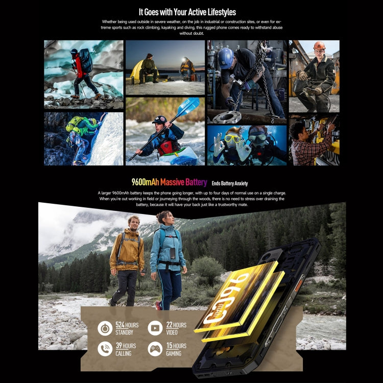 Ulefone Power Armor 18T Smartphone 5G 12GB+512GB Térmica by Ulefone