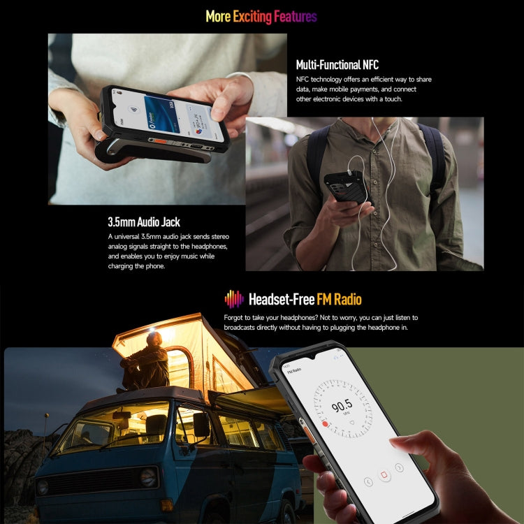 Ulefone Power Armor 18T Smartphone 5G 12GB+512GB Térmica by Ulefone