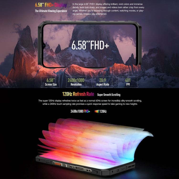 Ulefone Power Armor 18T Smartphone 5G 12GB+512GB Térmica by Ulefone