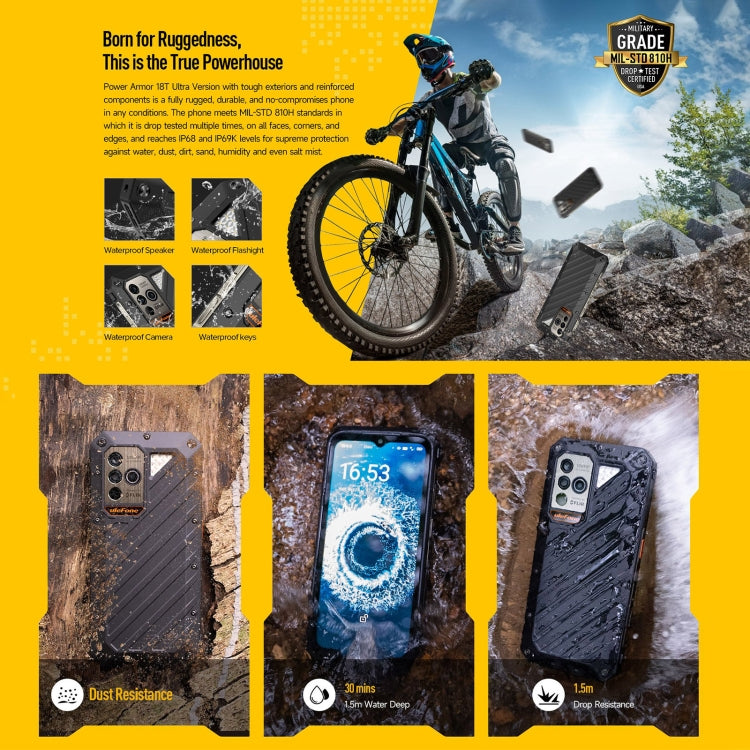 Ulefone Power Armor 18T Smartphone 5G 12GB+512GB Térmica by Ulefone