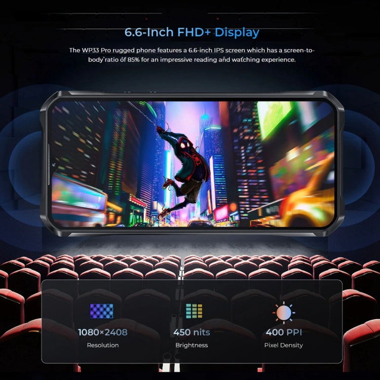 Oukitel WP33 Pro 5G Smartphone 12GB+256GB 22000mAh NFC