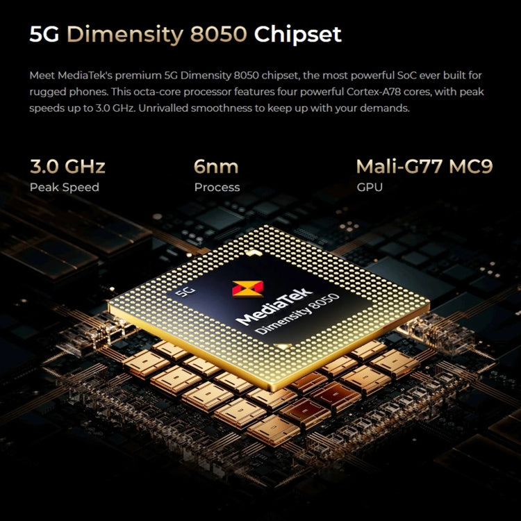 Oukitel WP30 Pro Teléfono 5G 12GB+512GB Resistente 11000mAh