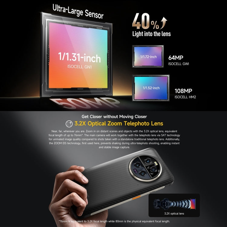 Ulefone Armor 23 Rugged Smartphone 12GB+512GB 5G MediaTek