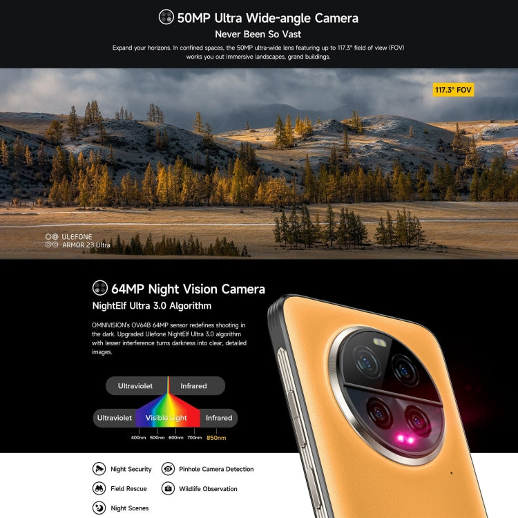 Ulefone Armor 23 Rugged Smartphone 12GB+512GB 5G MediaTek