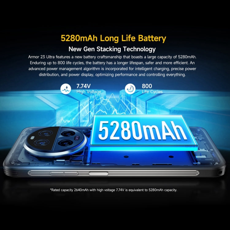 Ulefone Armor 23 Rugged Smartphone 12GB+512GB 5G MediaTek