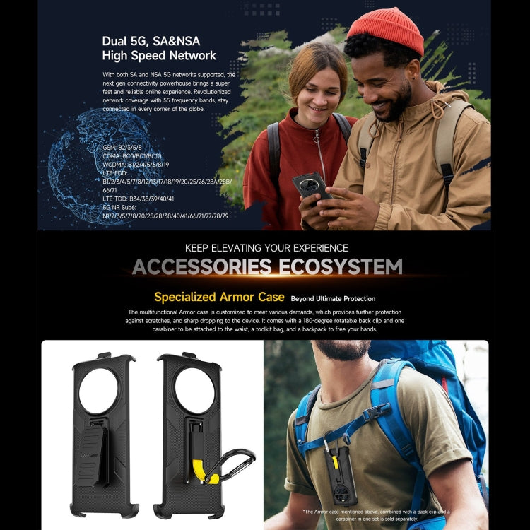 Ulefone Armor 23 Rugged Smartphone 12GB+512GB 5G MediaTek