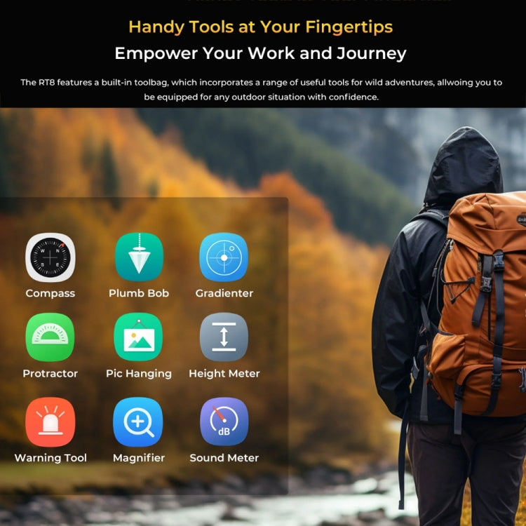 OUKITEL RT8 Rugged Tablet 11 Inch Android 13 6GB+256GB 4G