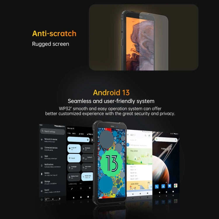 Oukitel WP32 Smartphone Rugerizado 4G 4GB+128GB 6300mAh by OUKITEL