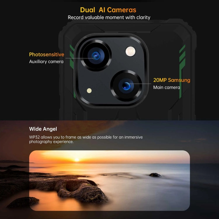Oukitel WP32 Smartphone Rugerizado 4G 4GB+128GB 6300mAh by OUKITEL