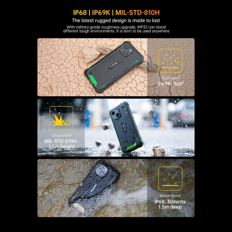 Oukitel WP32 Smartphone Rugerizado 4G 4GB+128GB 6300mAh by OUKITEL