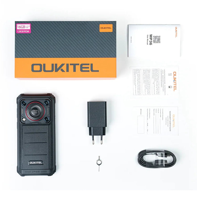 Oukitel WP36 Smartphone 8GB+128GB 10600mAh 6.52In 4G