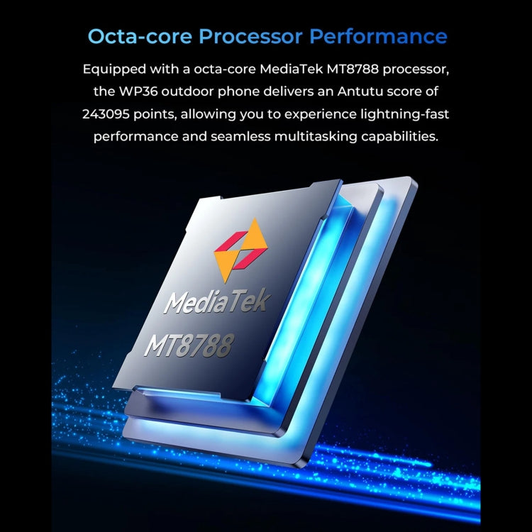 Oukitel WP36 Smartphone 8GB+128GB 10600mAh 6.52In 4G