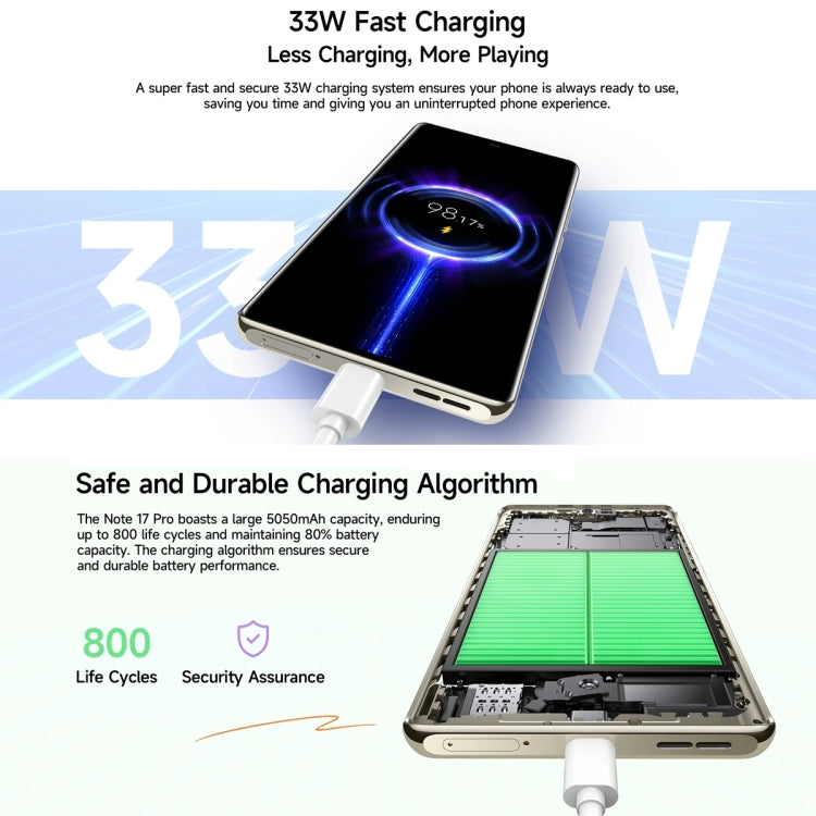 Ulefone Note 17 Pro Móvil 6.78 120Hz 12GB+256GB 4G by Ulefone