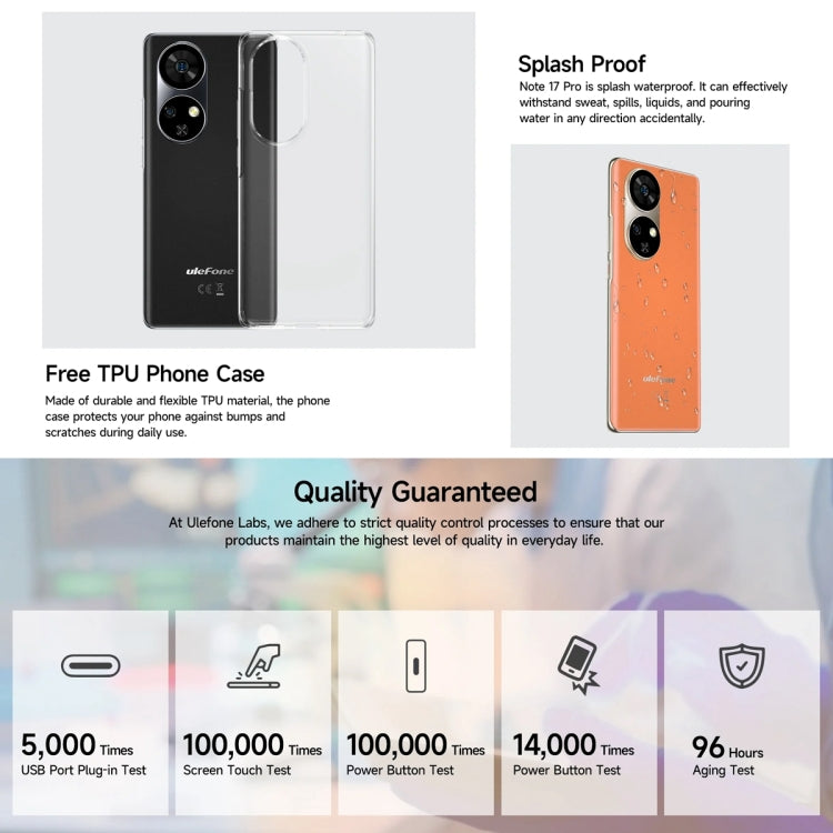 Ulefone Note 17 Pro Móvil 6.78 120Hz 12GB+256GB 4G by Ulefone