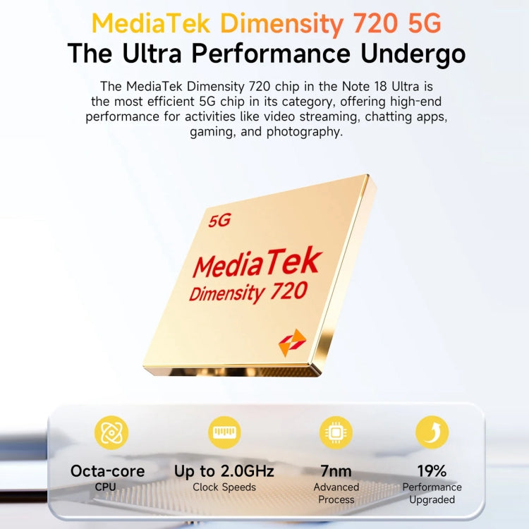 Ulefone Note 18 Ultra Smartphone 5G 6.78 Pulgadas 6GB+256GB by Ulefone