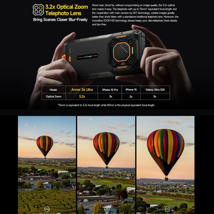 Ulefone Armor 26 Ultra Rugged Smartphone 12GB+512GB 5G