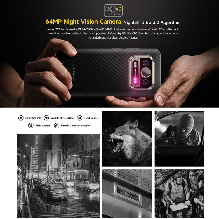 Ulefone Armor 25T Pro Rugged Smartphone 5G Thermal NFC