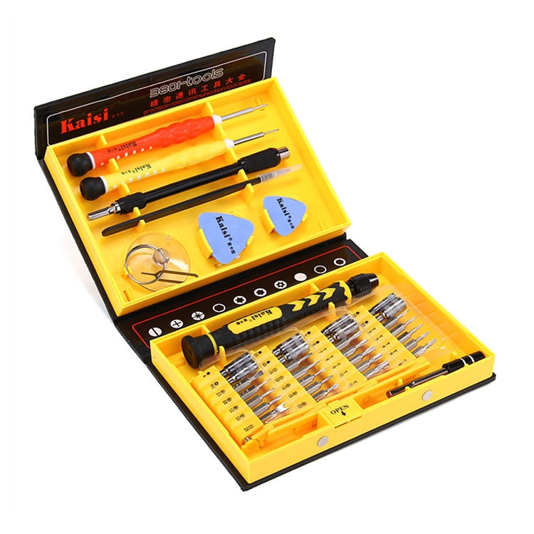 Kaisi 3801 38 in 1 Multifunctional Computer Phone Repair Tool Set, 38 in 1