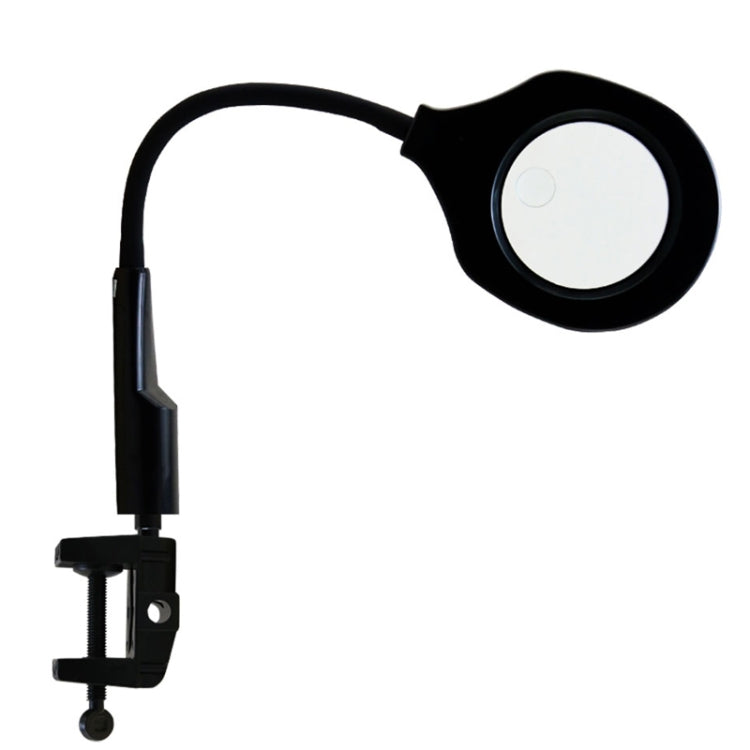 BEST Adjustable Desk Magnifier Lamp LED Light Magnifying Glass (Voltage 220V), 9145T Magnifier