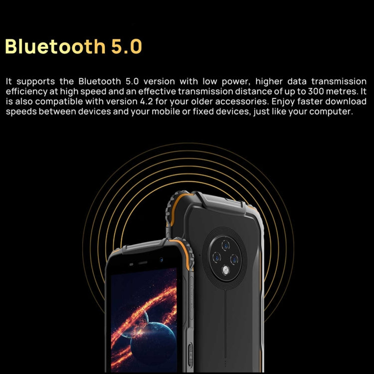 Blackview MTK6737V Rugged Smartphone 2GB+16GB 4G 5.0in IPS