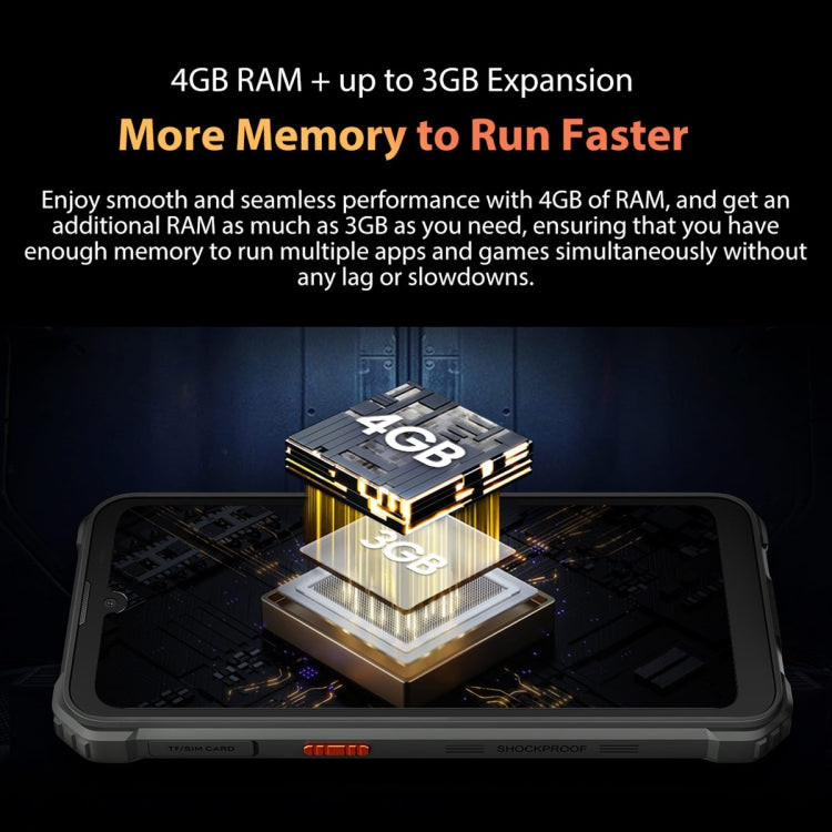 Blackview BV5300 Pro Rugged Phone, 4GB+64GB
