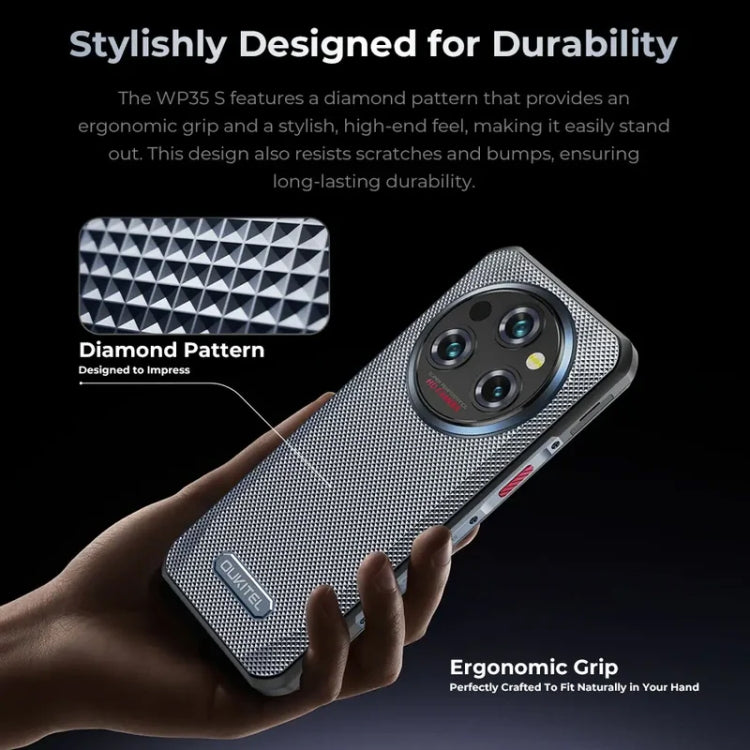 Oukitel WP35 S Rugged Smartphone 6GB+256GB 11000mAh 4G