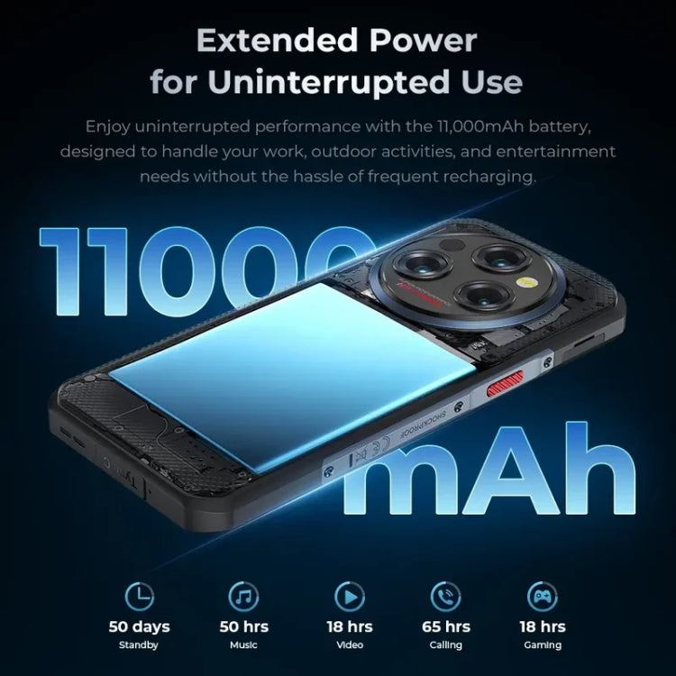 Oukitel WP35 S Rugged Smartphone 6GB+256GB 11000mAh 4G