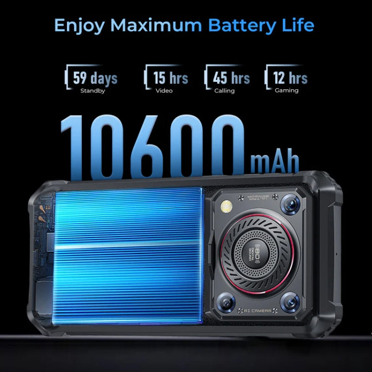 Oukitel WP36 Pro Smartphone 6GB+256GB 10600mAh Rugged 4G