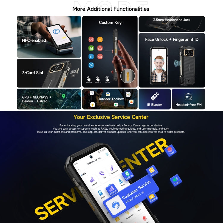 Ulefone Armor 27 Rugged Smartphone 12GB+256GB 10600mAh