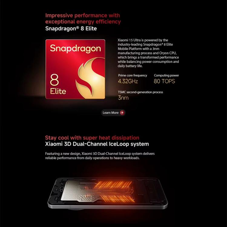 Xiaomi 15 Ultra Global Smartphone 5G 16GB+512GB 200MP