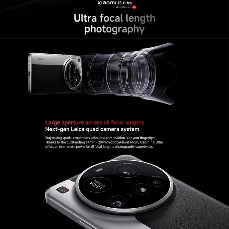 Xiaomi 15 Ultra Global Smartphone 5G 16GB+512GB 200MP