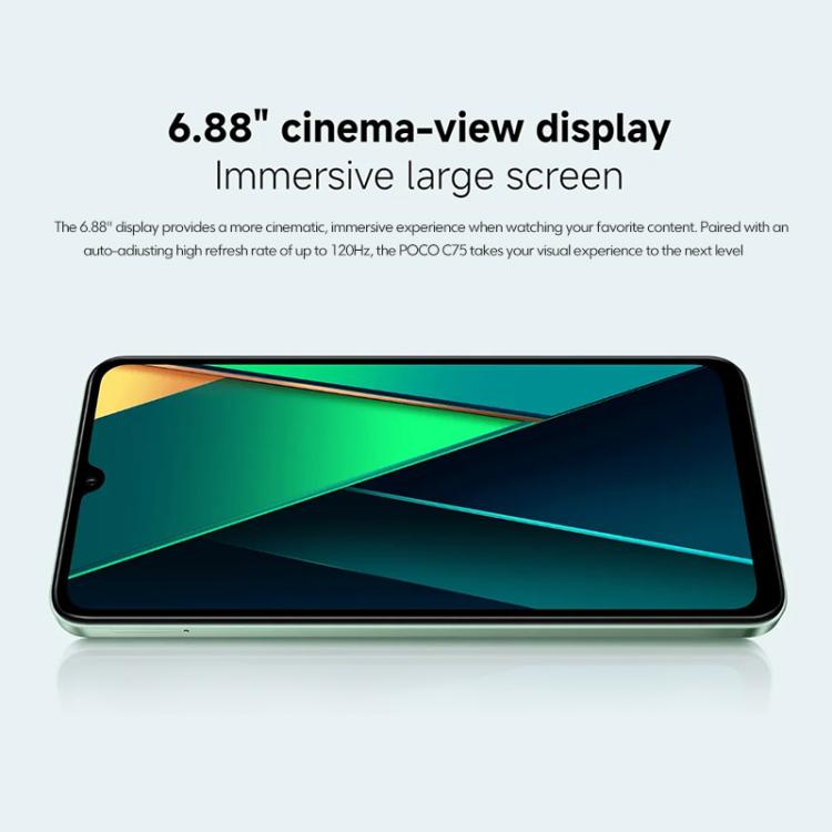 Xiaomi POCO C75 Global Smartphone 8GB+256GB 6.88 Pulgadas