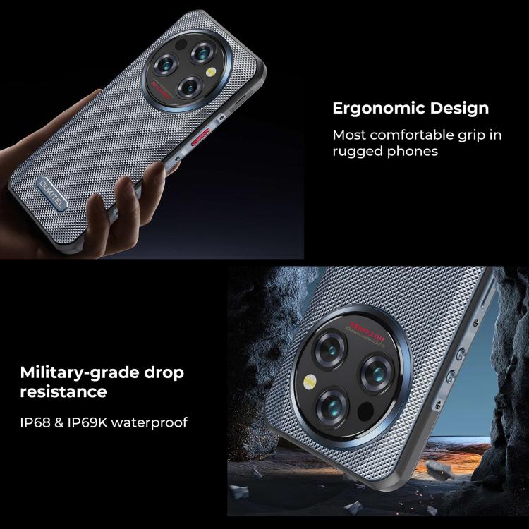 Oukitel WP35 Pro 5G Rugged Phone 12GB+512GB 6.6in NFC