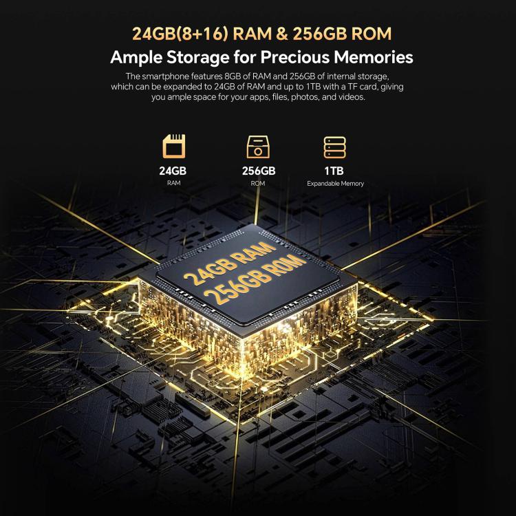 Oukitel WP23 Plus Teléfono Teléfono Rugerizado 8GB+256GB 10600mAh 4G by OUKITEL