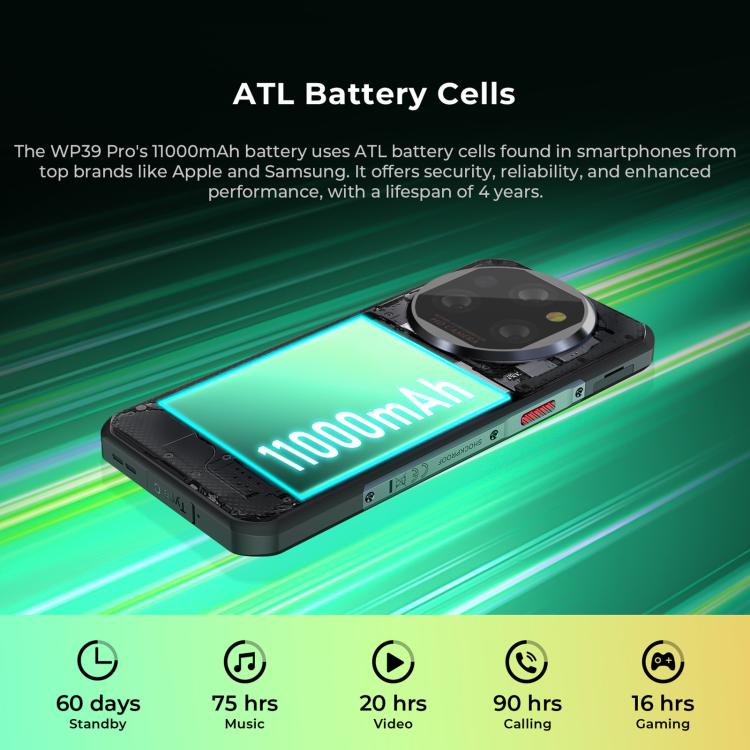 Oukitel WP39 Pro 5G Rugged Phone 12GB+512GB Night Vision