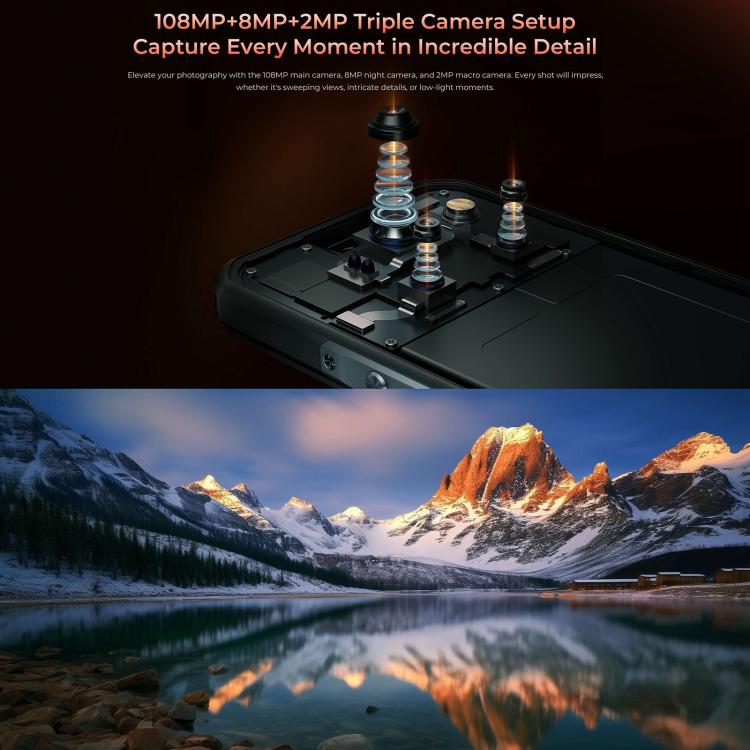 Oukitel WP55 Pro Rugged Phone 5G 16GB+512GB 11000mAh