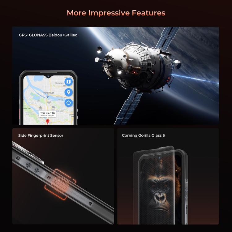 Oukitel WP55 5G Rugged Smartphone 12GB+256GB 11000mAh